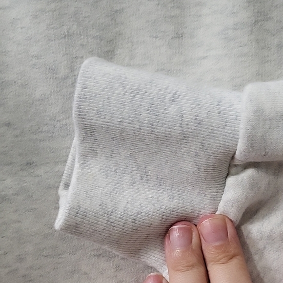 Athleta Power of She Crewneck Womens Sweater Light Gray Small - Picture 6 of 10